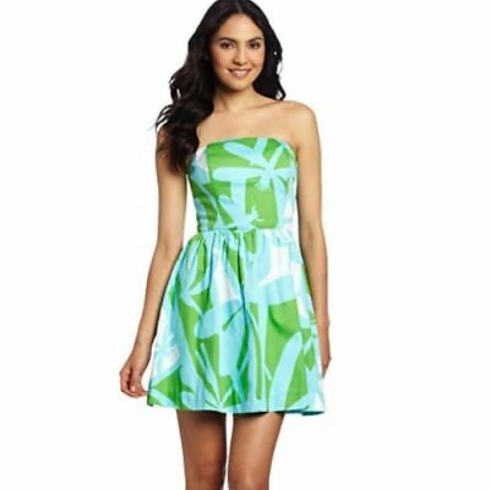 NWOT Lilly Pulitzer "Lottie" Strapless Dress